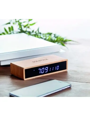 Cargador inalámbrico de bambú 7MO6139