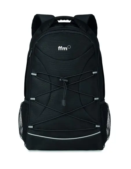 Mochila jaspeada 600D RPET 7MO6156