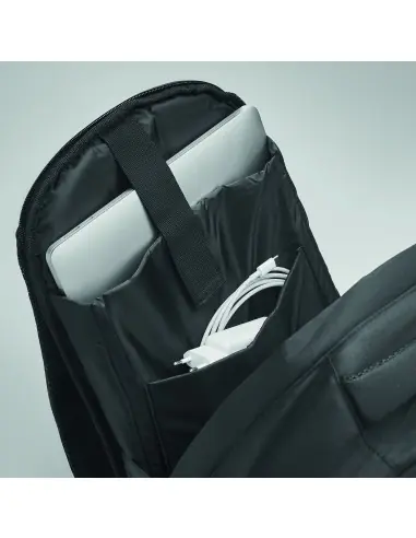 Mochila jaspeada 600D RPET 7MO6157