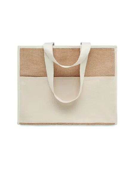 Bolsa nevera canvas y yute 7MO6160