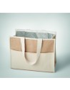 Bolsa nevera canvas y yute Ecológica Personalizada 7MO6160 - Imagen 6