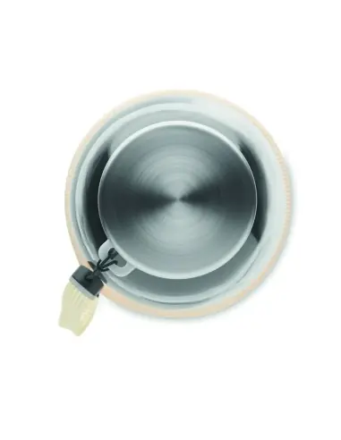 Botella cristal con funda 500ml 7MO6168