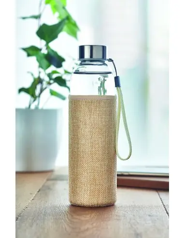 Botella cristal con funda 500ml 7MO6168