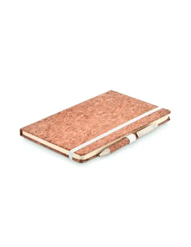 Set libreta bolígrafo corcho 7MO6202