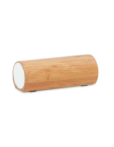 Altavoz bambú inalámbrico 2x5W 7MO6219