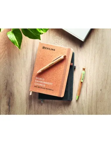 Libreta rayado PU reciclado A5 7MO6220