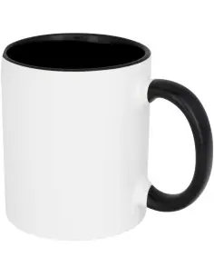 Taza de 350 ml para sublimación con asas e interior de...