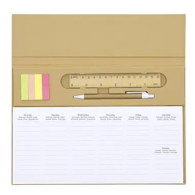 Planificador Semanal Personalizado Ecológico...