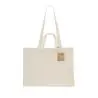 Bolsa algodón reciclado 150 g/m² con fuelle - Imagen 1