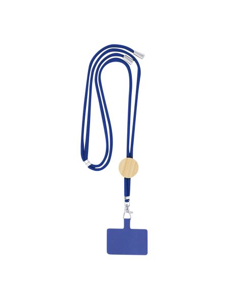 Lanyard algodón y bambú para móvil 80 cm