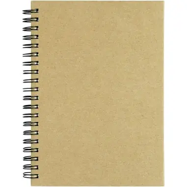 Libreta espiral de papel reciclado Ecológica...
