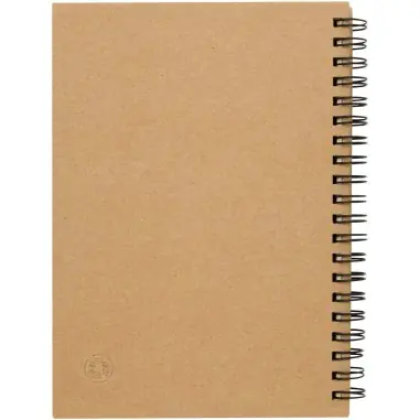 Libreta espiral de papel reciclado Ecológica...