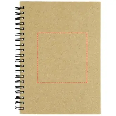 Libreta espiral de papel reciclado Ecológica...