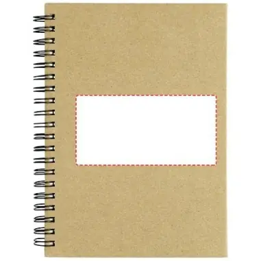 Libreta espiral de papel reciclado Ecológica...