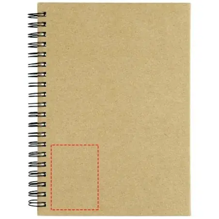 Libreta espiral de papel reciclado Ecológica Personalizada 6106122