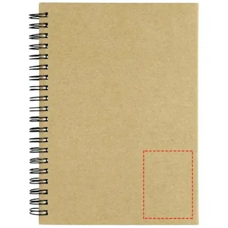 Libreta espiral de papel reciclado Ecológica Personalizada 6106122