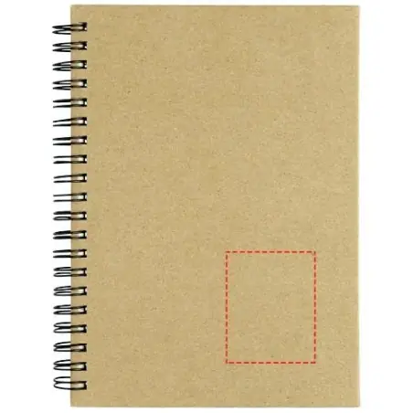 Libreta espiral de papel reciclado Ecológica Personalizada 6106122