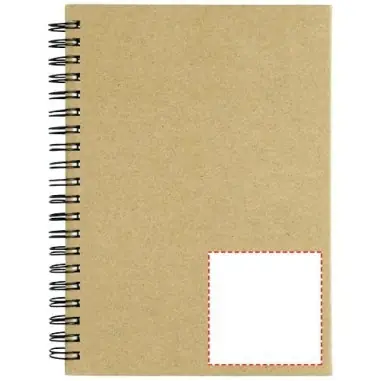 Libreta espiral de papel reciclado Ecológica...