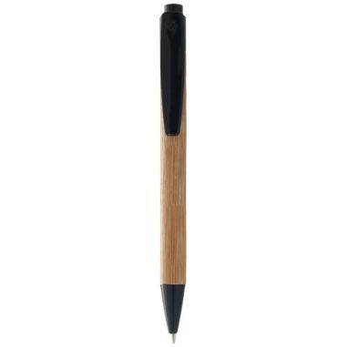 Bolígrafo de bambú con tinta negra 14,1 cm