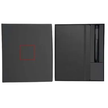 Set de regalo con libreta y bolígrafo Ecológica...