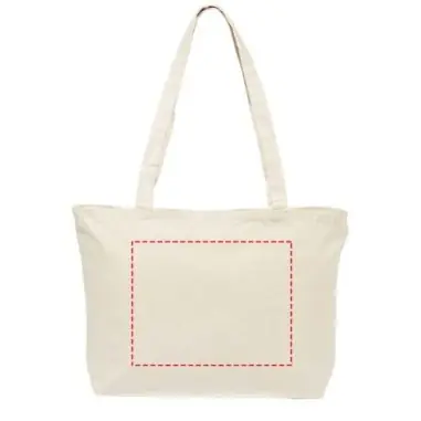 Bolsa Tote de algodón 320 g/m² con cremallera...