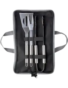Set de bbq de acero inox. Ecológico Personalizado 105460