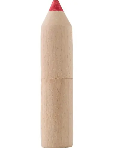 Estuche de madera con lápices Ecológica...