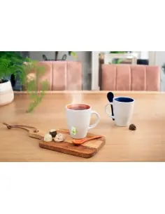 Taza y cuchara de cerámica Ecológica Personalizada 102855