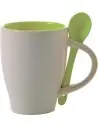 Taza y cuchara de cerámica Ecológica Personalizada 102855 - Imagen 8