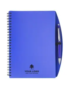 Libreta de PP y bolígrafo Ecológica Personalizada 105140