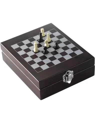 Caja de madera con set de vino Ecológica...