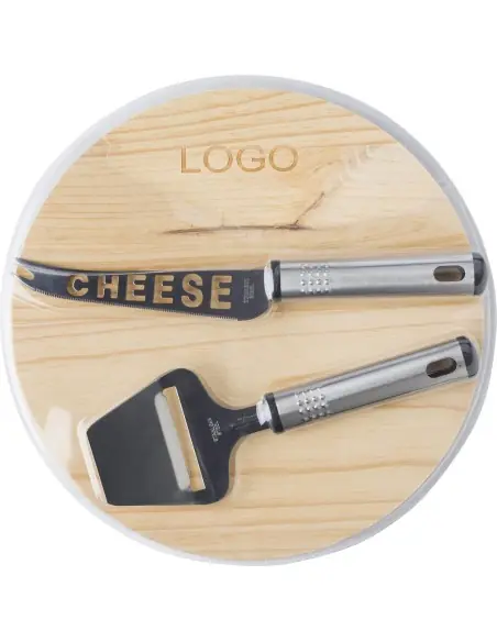 Tabla de madera para quesos Ecológica Personalizada 109037