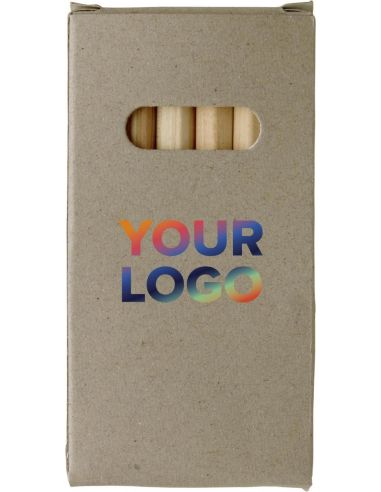 Set de lápices de madera Ecológica Personalizada 102432