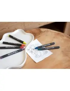 Caja de cartón con 6 ceras Ecológica Personalizada 102788