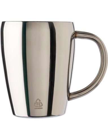 Set 2 tazas térmicas acero inox reciclado 200 ml