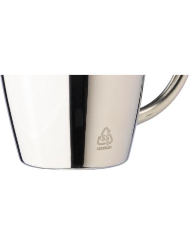 Set 2 tazas térmicas acero inox reciclado 200 ml