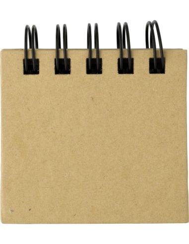 Bloc cartón espiral 100 memos grandes 125 memos pequeños