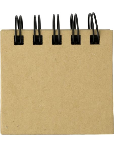 Bloc cartón espiral 100 memos grandes 125 memos pequeños