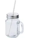 Jarra de vidrio con tapa y caña Ecológica Personalizada 105964 - Imagen 2
