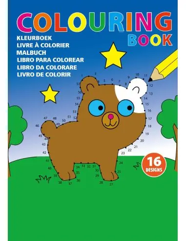 Cuaderno de cartón para colorear Ecológico...