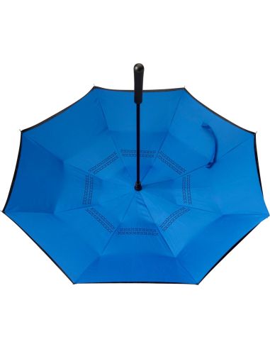 Paraguas reversible de pongee Ecológico Personalizado 107963