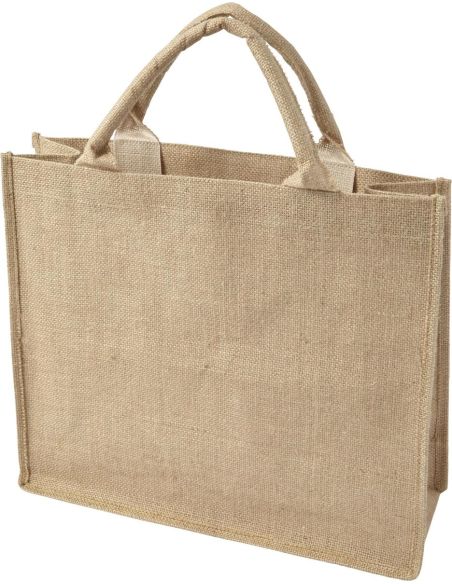 Bolsa yute interior laminado asas cortas OEKO-TEX