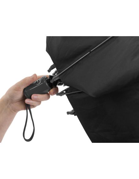 Paraguas reversible plegable 8 paneles pongee 190T auto