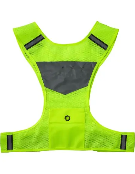 Chaleco de visibilidad de nilón Ecológica Personalizada 107911