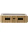 Power Bank solar de bambú Ecológico Personalizado 10431953 - Imagen 3