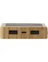 Power Bank solar de bambú Ecológico Personalizado 10431953 - Imagen 6