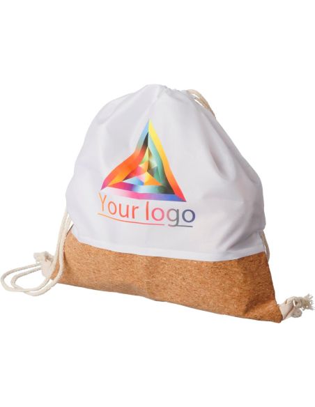 Mochila de cuerdas RPET y corcho