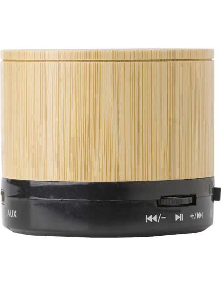 Altavoz de bambú Bluetooth y MP3