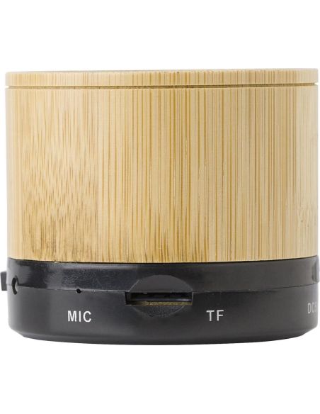 Altavoz de bambú Bluetooth y MP3