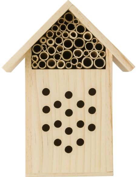 Casita de madera para abejas